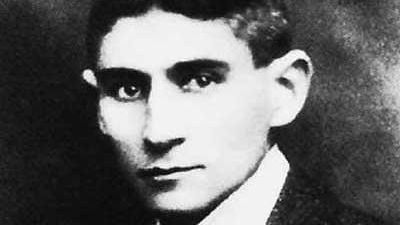 Spisovatel Franz Kafka.