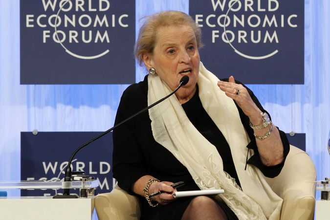 Bývalá americká ministryně zahraničí Madeleine Albrightová
