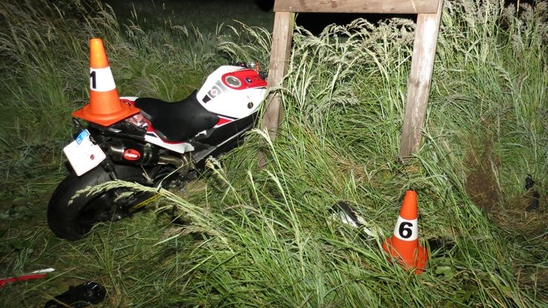 Smrtelná nehoda motorkáře na Trutnovsku
