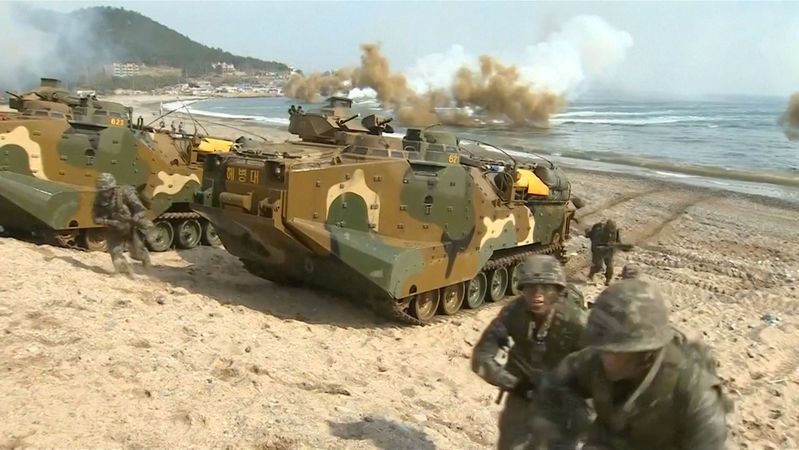 Jižní Korea zahájila vojenské cvičení na souostroví, jež si nárokuje i Japonsko