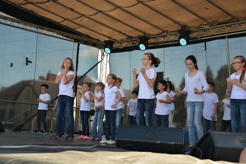 Vystoupení dětí ze zábřežské školy Skalička