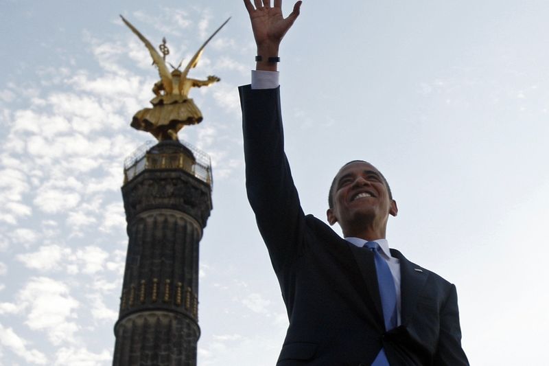 Barack Obama v Berlíně