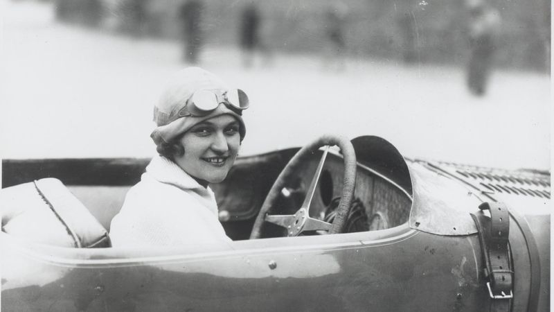 Eliška Junková,  vítězka závoda z roku 1927.