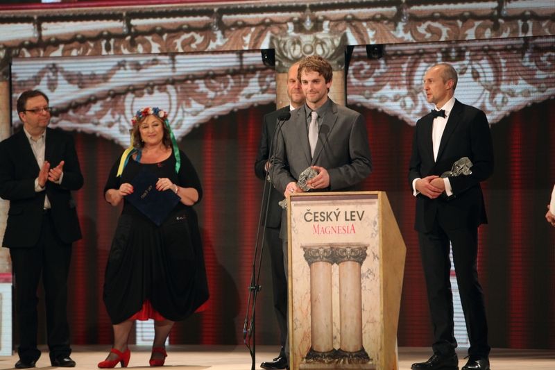Marek Epstein na předání filmových cen Český lev 2013.