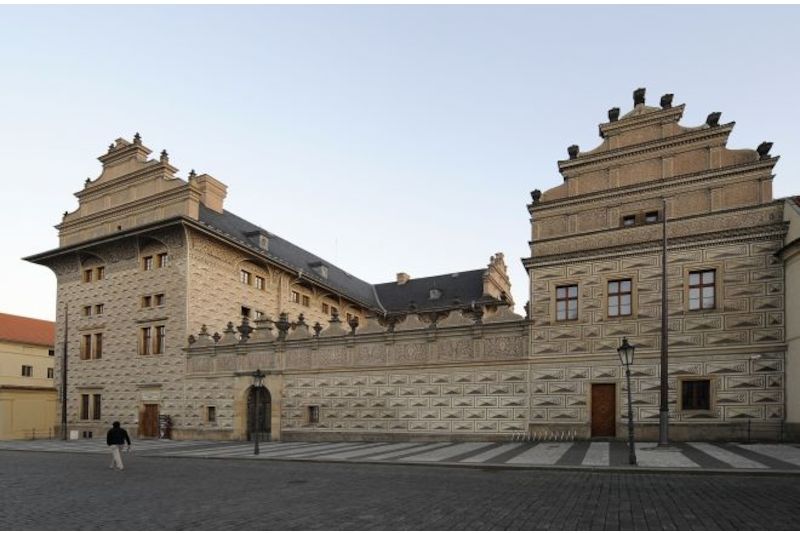 Schwarzenberský palác - místo, kde je k vidění dílo Petra Brandla 