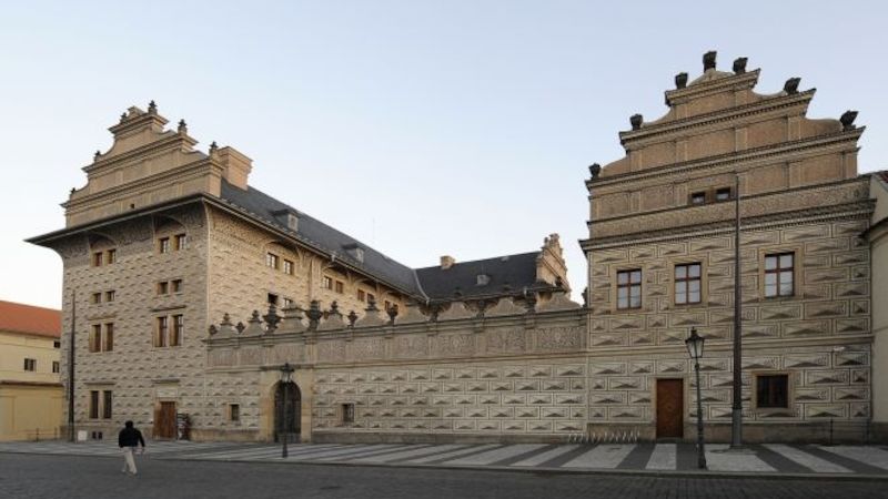 Schwarzenberský palác - místo, kde je k vidění dílo Petra Brandla 