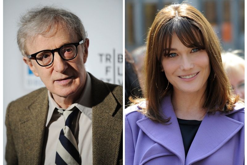 Režisér Woody Allen začal v Paříži natáčet svůj nový film s francouzskou první dámou Carlou Bruniovou-Sarkozyovou.