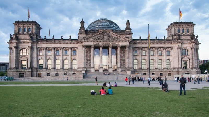 Budova německého parlamentu