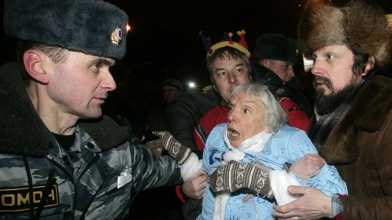 Ruská policie je známa svou tvrdostí.