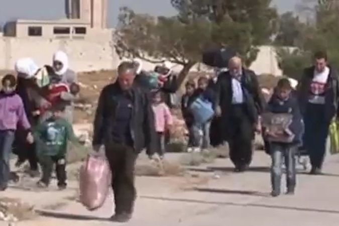 Sýrie evakuovala předměstí Damašku