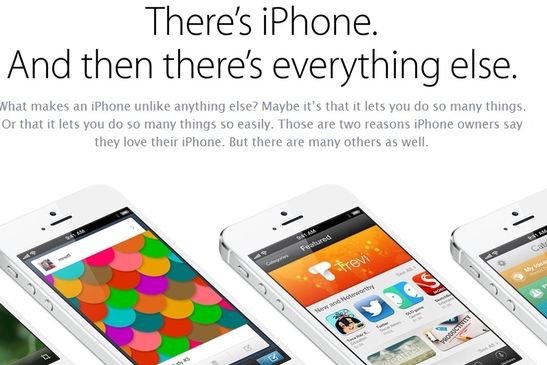 Apple zveřejnil seznam důvodů, proč je iPhone lepší než konkurence
