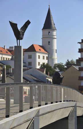 Tyršův most v Přerově od atelieru Šrámková architekti.
