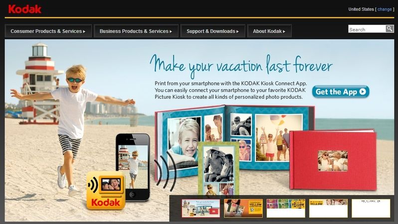 Internetové stránky Kodaku