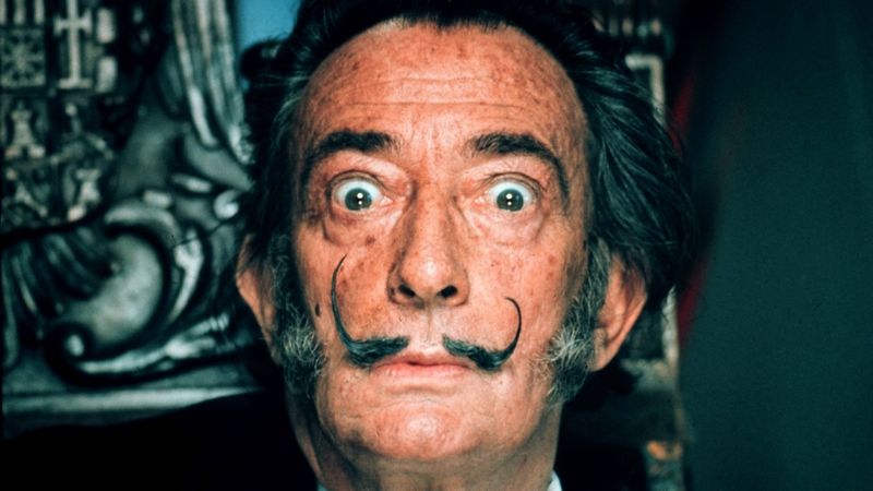 Španělský malíř Salvador Dalí