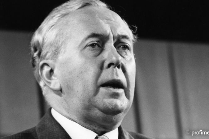 Bývalý britský premiér Harold Wilson