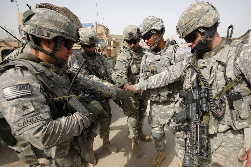 Američtí vojáci v Iráku