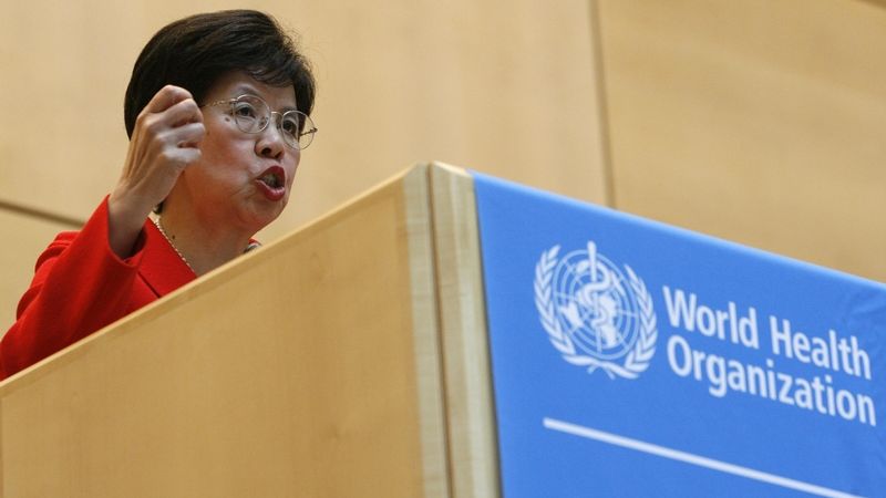 Generální ředitelka WHO Margaret Chanová na jednání v Ženevě