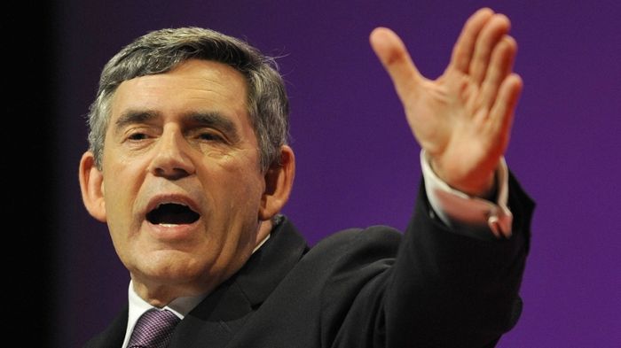 Britský ministerský předseda Gordon Brown