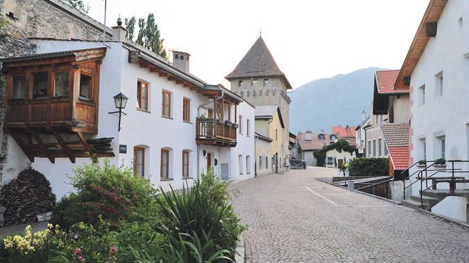 Glurns je nejmenší město Jižního Tyrolska.