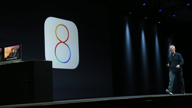 Operační systém iOS 8 odhalil samotný šéf Applu Tim Cook.