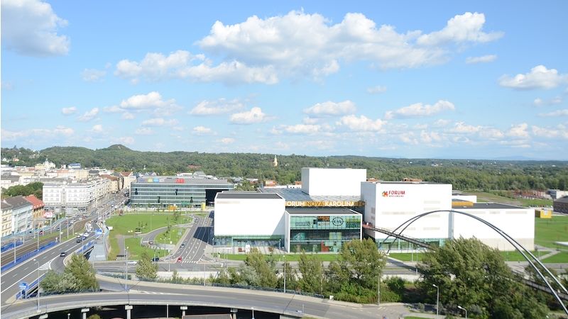 Ostrava 7.3.2017 Obchodní a zábavní centrum Forum Nová Karolina slaví pět let. 