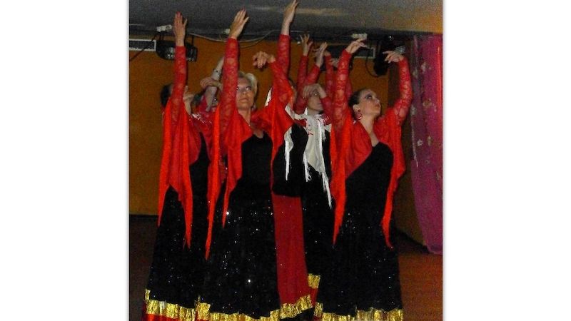 Flamenco arabic s šátky, Šerífa 