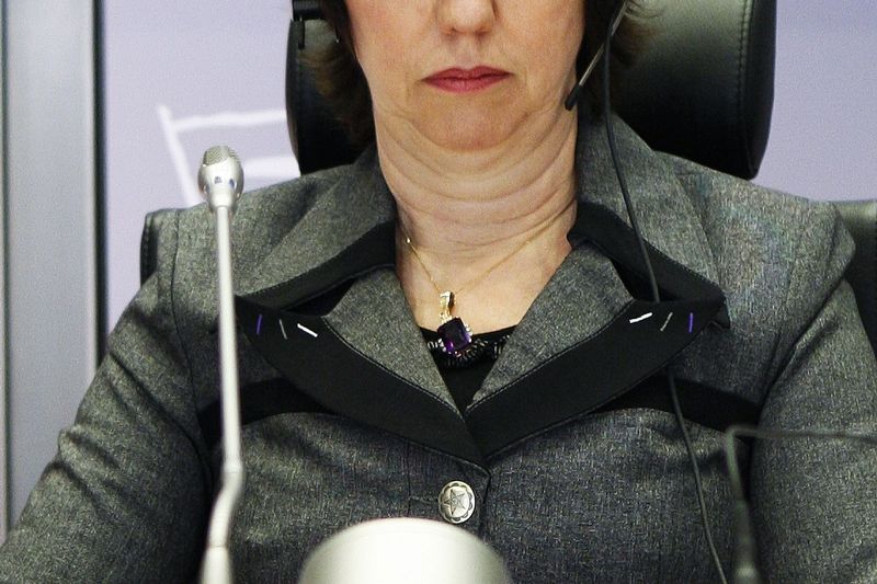 Catherine Ashtonová v Evropském parlamentu