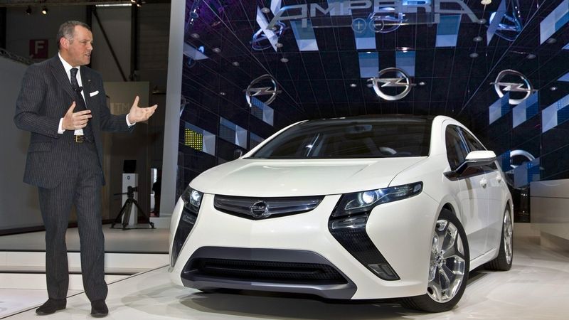 Opel v Ženevě představil nový elektromobil.