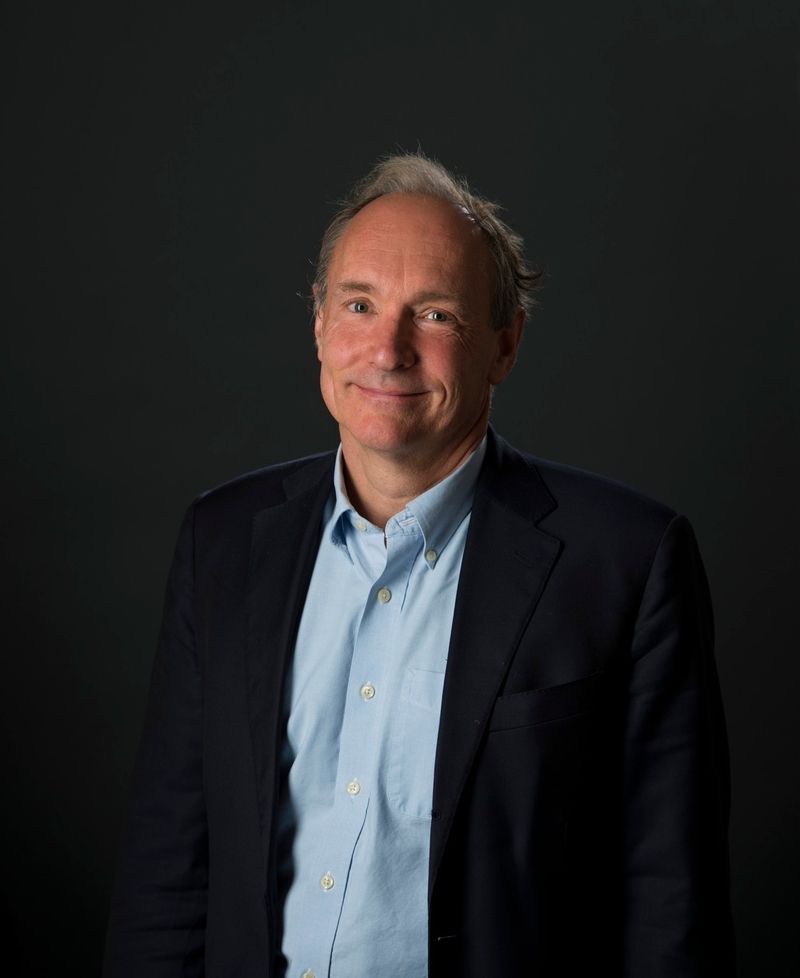 Timothy Berners-Lee na snímku z roku 2013