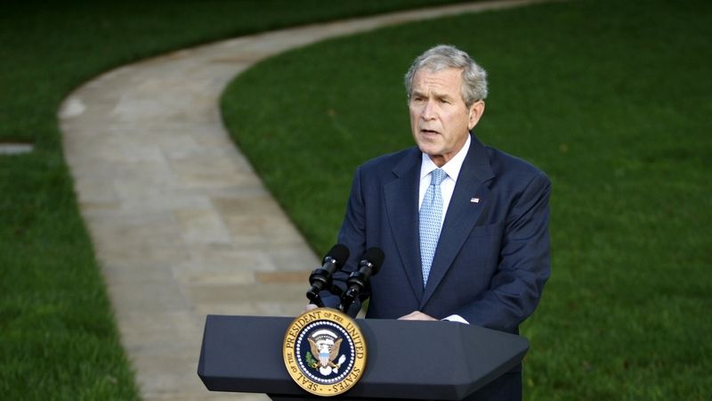 emrický prezident George Bush