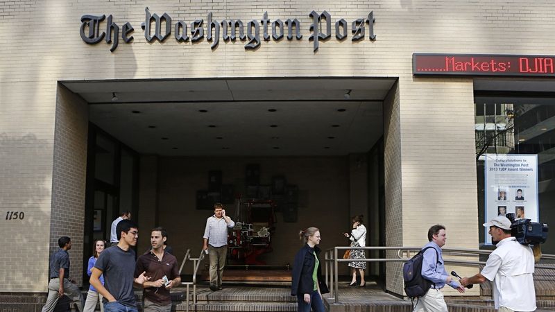 Centrála listu The Washington Post ve Washingtonu 