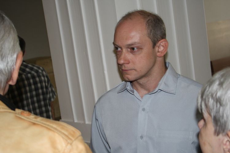 Jaromír Šebesta u ostravského soudu 
