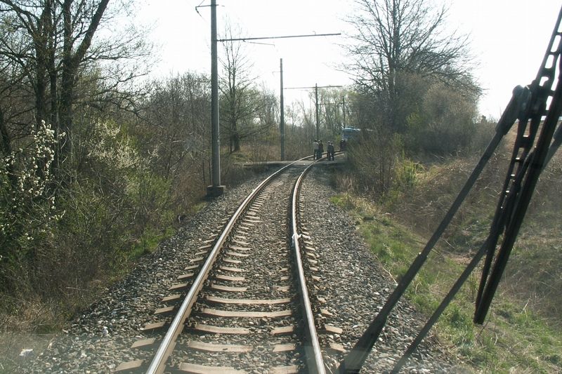 Rekonstrukce páteční nehody na ostravské tramvajové trati