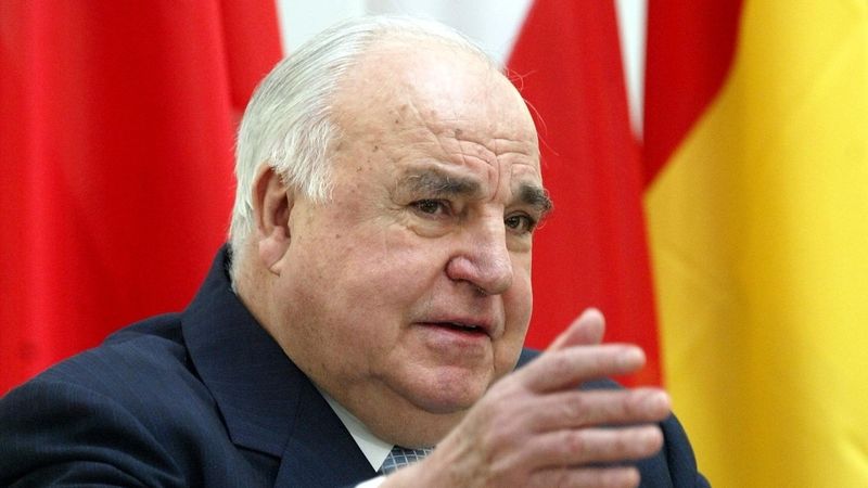 Bývalý německý kancléř Helmut Kohl