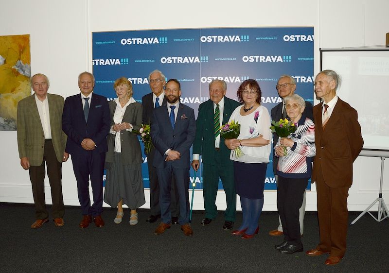 Ostrava 10.11.2017 Vyhodnocení ankety Senior roku 2017: Všichni