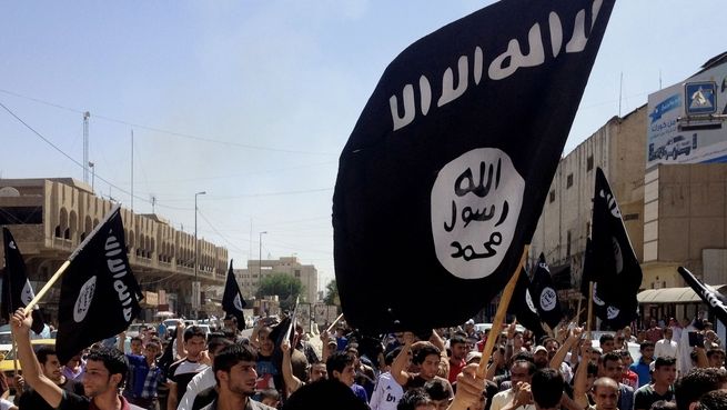 Přívrženci Islámského státu v Mosulu
