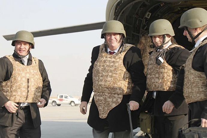 Prezident Miloš Zeman v Afghánistánu