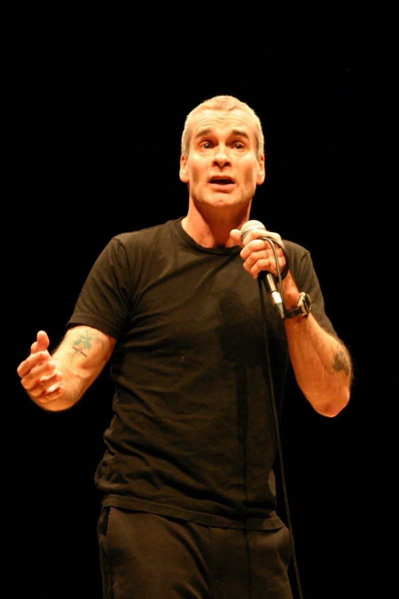 Rollins při Spoken World Tour ve Velké Británii 