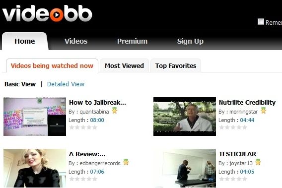 Jedním ze serverů, který přes víkend smazal ze strachu autorsky chráněná díla je Videobb.com. 