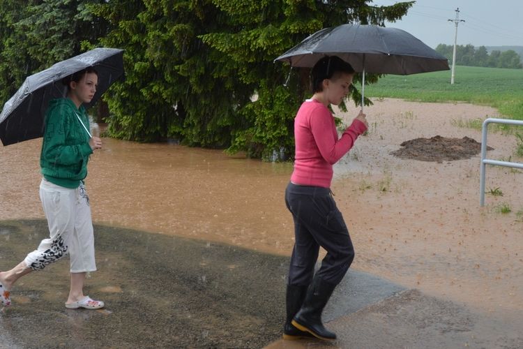 Nedělní záplavy na Plzeňsku