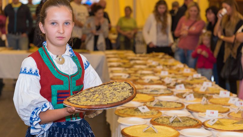 Tradiční součástí Karlovského gastrofestivalu je i jediná soutěž o nejlepší valašský frgál.