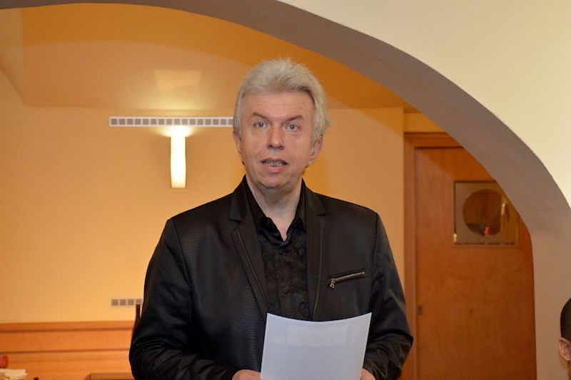 Jaroslav Svěcený: zahájení tiskové konference - Smiřické svátky hudby 2017 