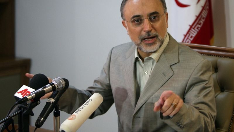 Šéf íránské agentury pro atomovou energii Alí Akba Salehí