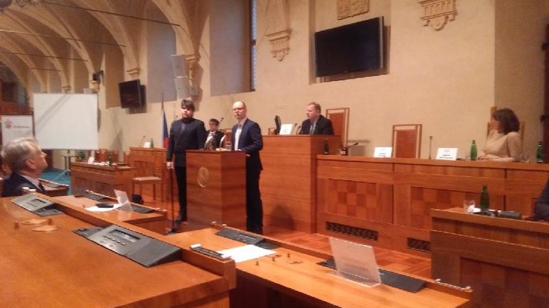 Zástupci Lužických Srbů promluvili také na půdě Senátu České republiky