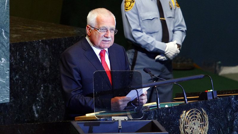 Prezident Václav Klaus v OSN