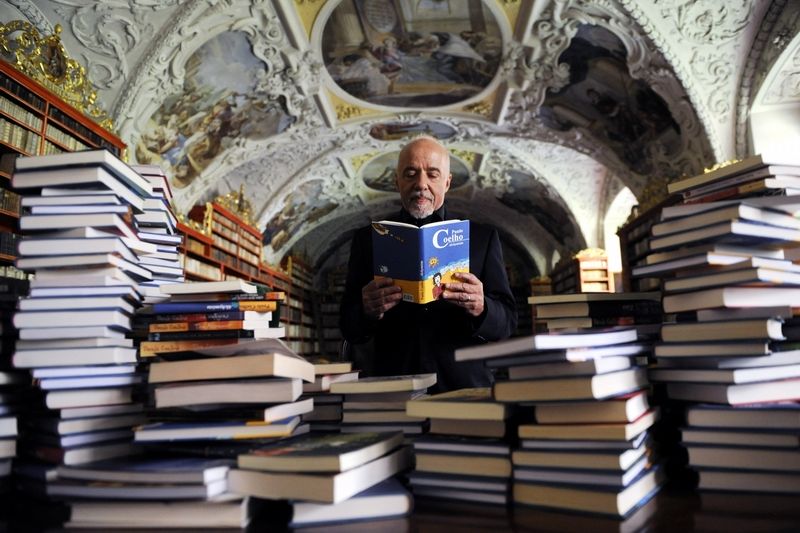 Paulo Coelho ve Strahovském klášteře