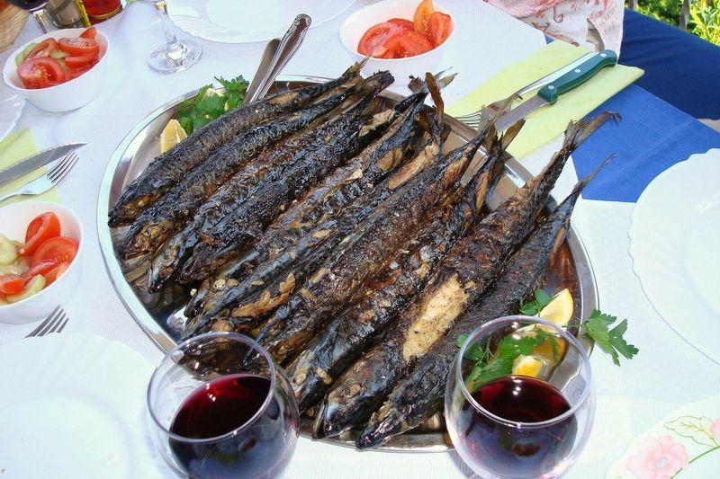 V menu na tzv. Dalmatském večírku nesmí chybět grilovaná ryba. 