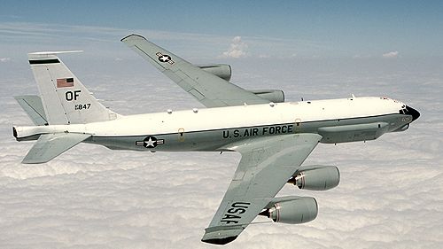 Jedna z verzí stroje RC-135 určené pro radiolektronický boj 