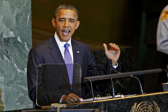 Americký prezident Barack Obama v OSN