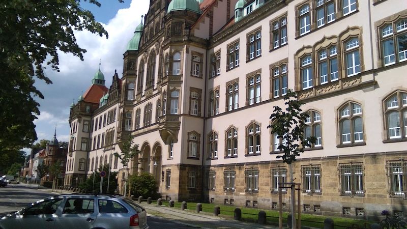 Výstavní budova budyšínského soudu skrývala ve svých útrobách přísně utajovanou věznici Stasi. 